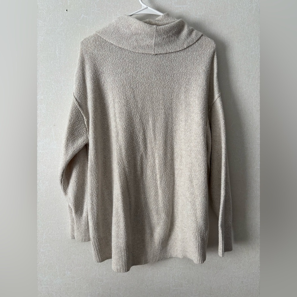 American Eagle Outfitters | Cream Cowl Neck Sweater | Size Small - Picture 5 of 5